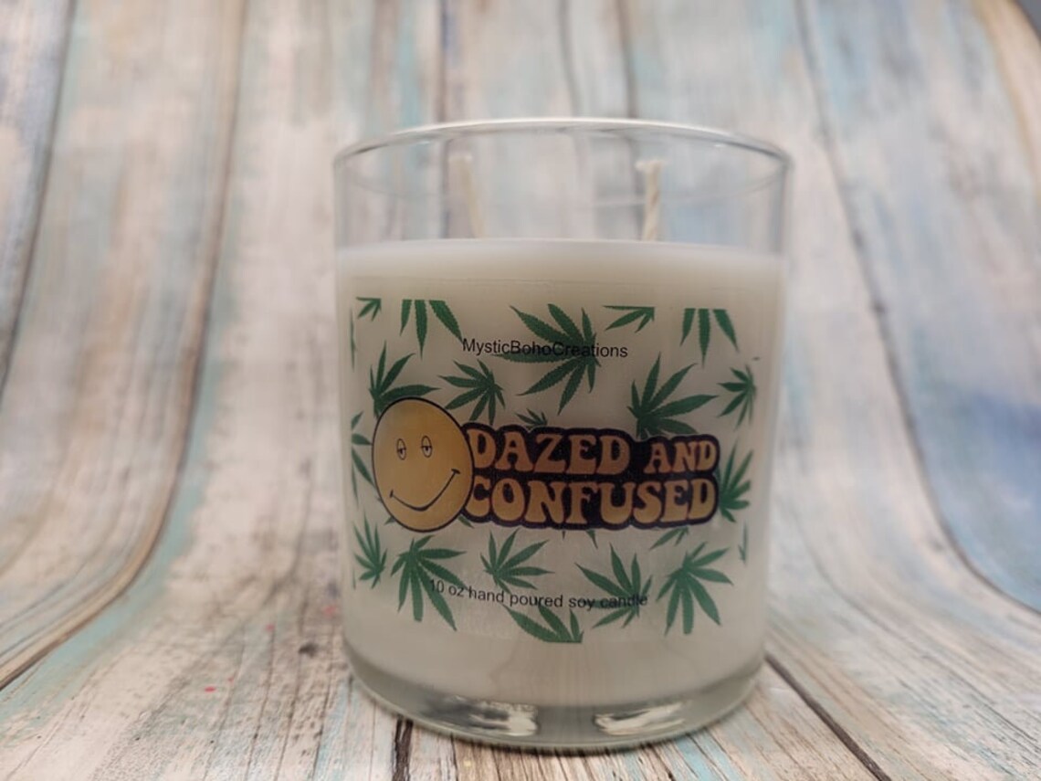 420 Soy Candles Stoner Candle Cannabis 420 Decor 420 Gift Etsy