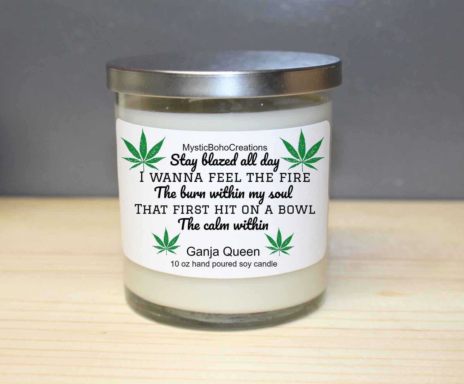 420 Soy Candles Stoner Candle Cannabis 420 Decor 420 Gift Etsy