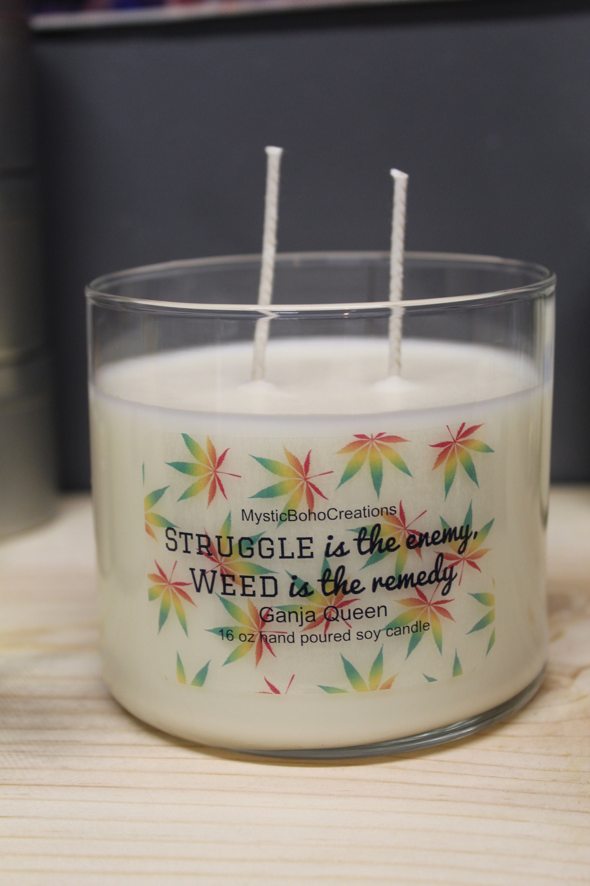 420 soy candles stoner candle cannabis 420 decor 420 gift gift Etsy