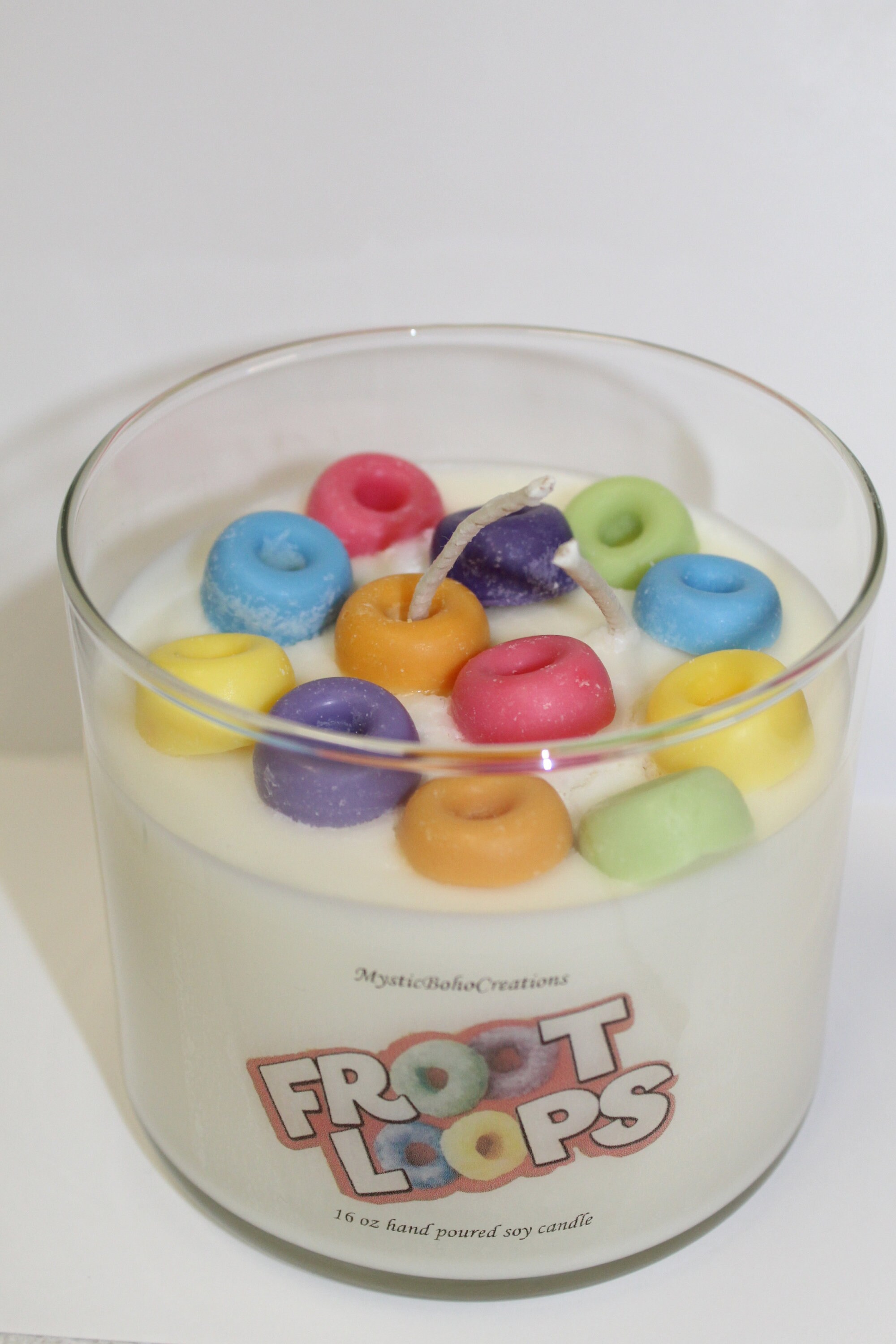 Fruit loops cereal candle soy candles fruity candles Etsy