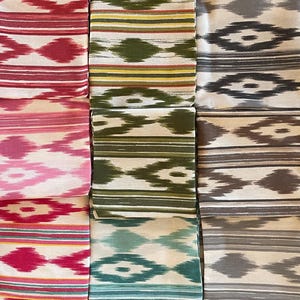 Venta por metros, Telas de Lengua ROSA/PINK – 2,80 m de ancho, telas mallorquinas, telas marítimas, ikat, telas de llama, telas de lengua, flamulas imagen 2