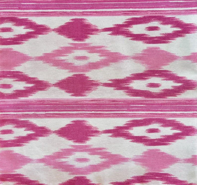 Sold by the meter: Telas de Lengua YELLOW – 2.80 m wide, Mallorcan fabrics, maritime fabrics, ikat, tongue fabrics, flame fabrics, Mallorca design image 5