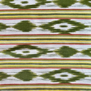 Sold by the meter: Telas de Lengua YELLOW – 2.80 m wide, Mallorcan fabrics, maritime fabrics, ikat, tongue fabrics, flame fabrics, Mallorca design image 10