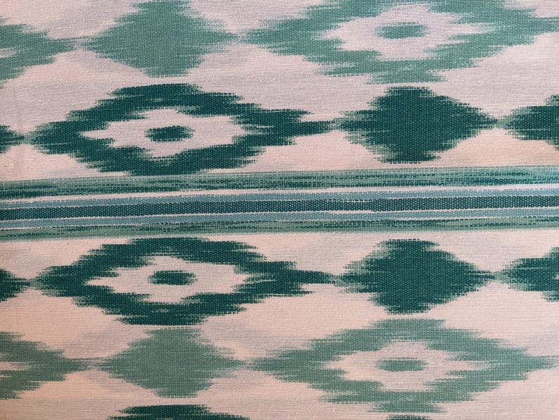 Sold by the meter: Telas de Lengua YELLOW – 2.80 m wide, Mallorcan fabrics, maritime fabrics, ikat, tongue fabrics, flame fabrics, Mallorca design image 7
