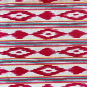 Sold by the meter: Telas de Lengua YELLOW – 2.80 m wide, Mallorcan fabrics, maritime fabrics, ikat, tongue fabrics, flame fabrics, Mallorca design image 8