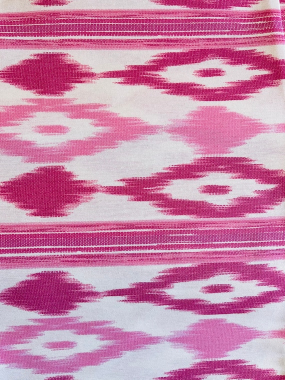 Meterware Telas de Lengua ROSA/PINK – 2,80 mtr. breit mallorquinische Stoffe, maritime Stoffe, Ikat, Flammenstoffe, Zungenstoffe, Flamulas