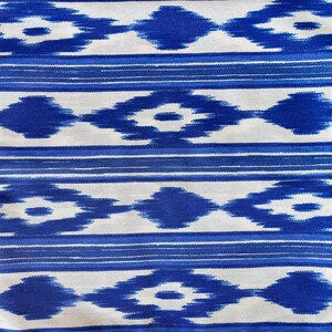 Sold by the meter: Telas de Lengua YELLOW – 2.80 m wide, Mallorcan fabrics, maritime fabrics, ikat, tongue fabrics, flame fabrics, Mallorca design image 3