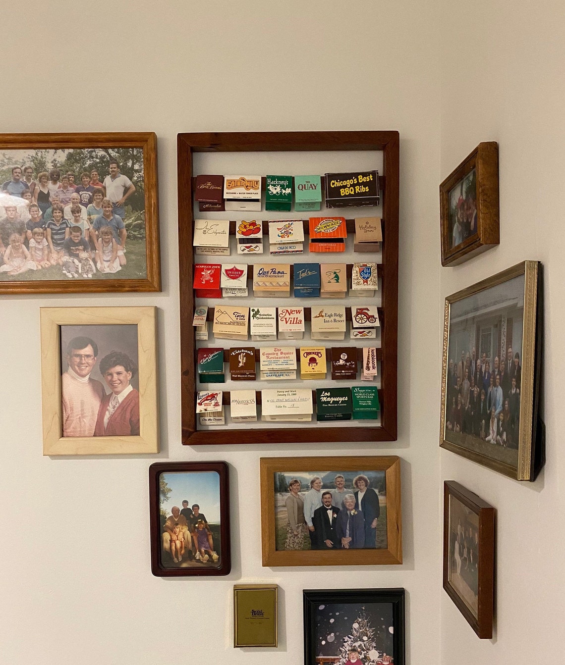 Matchbook Display Wall Decoration Etsy