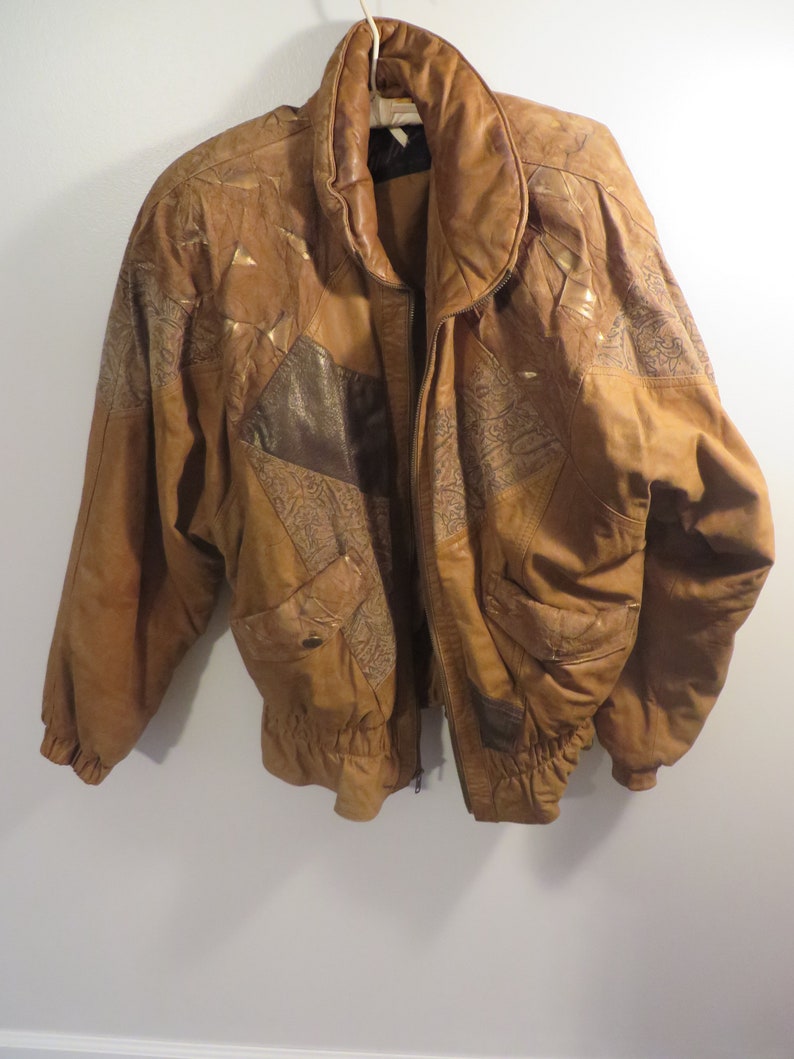 Vintage Winlit Leather Jacket | Etsy