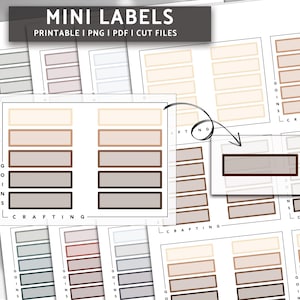 Hobonichi labels,hobonichi stickers,monthly labels,minimal planner stickers, journal stickers, functional stickers, printable stickers