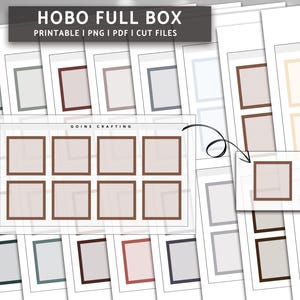 Hobonichi full boxes,hobonichi stickers,monthly labels,minimal planner stickers, journal stickers, functional stickers, printable stickers