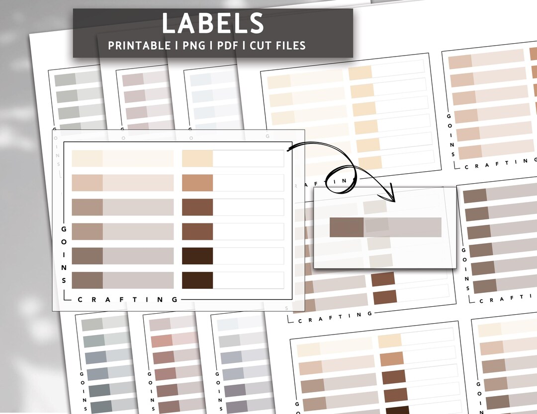 Skinny Label Stickers, Minimal Planner Stickers, Journal Stickers ...