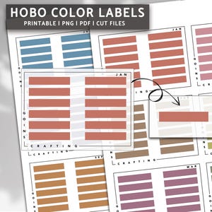 Hobonichi skinny labels,hobonichi stickers,monthly labels,minimal planner stickers, journal stickers,functional stickers, printable stickers