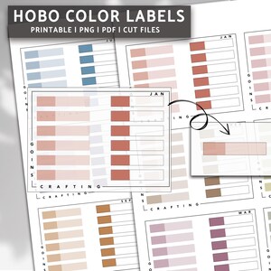 Hobonichi skinny labels,hobonichi stickers,monthly labels,minimal planner stickers, journal stickers,functional stickers, printable stickers