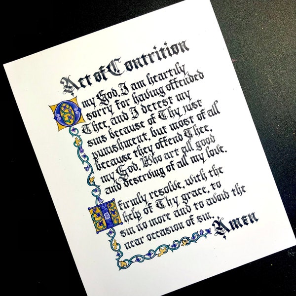 Saint Michael Archangel Prayer, Catholic Prayer Card, Printable A4