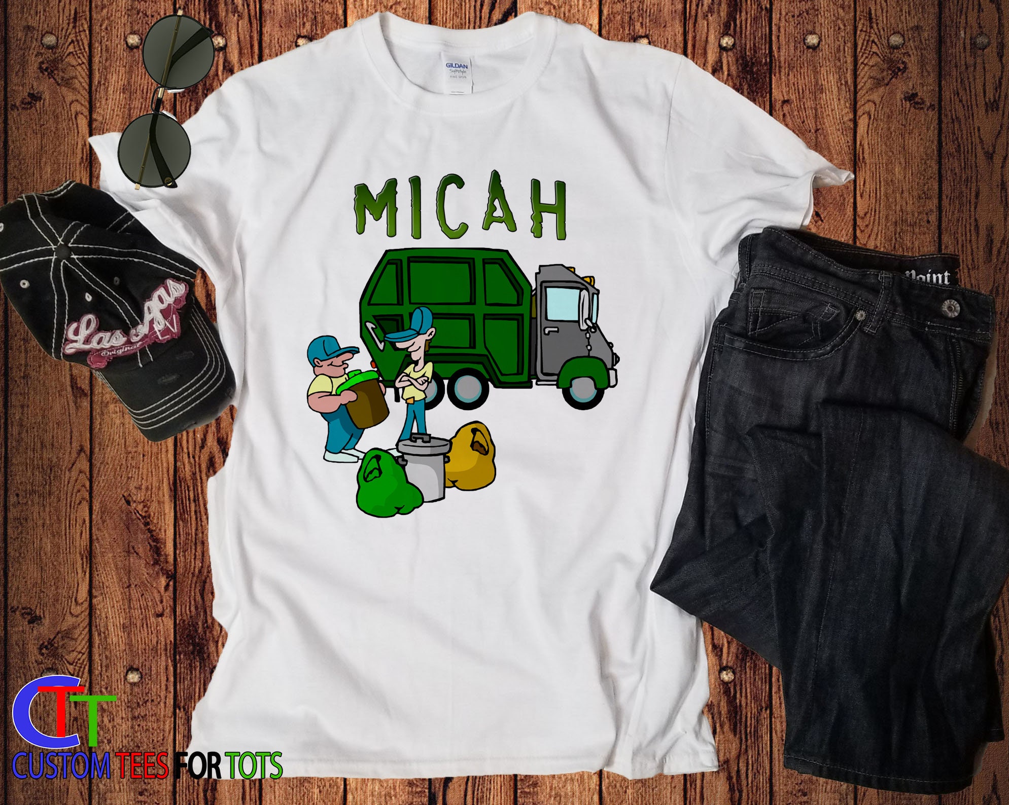 Adult Garbage truck shirt Shirt Garbage truck TShirt Etsy