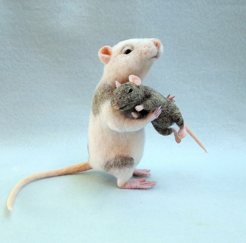 realistic stuffed rat
