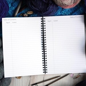 The Knitter's Design & Project Notebook / Sea - Etsy