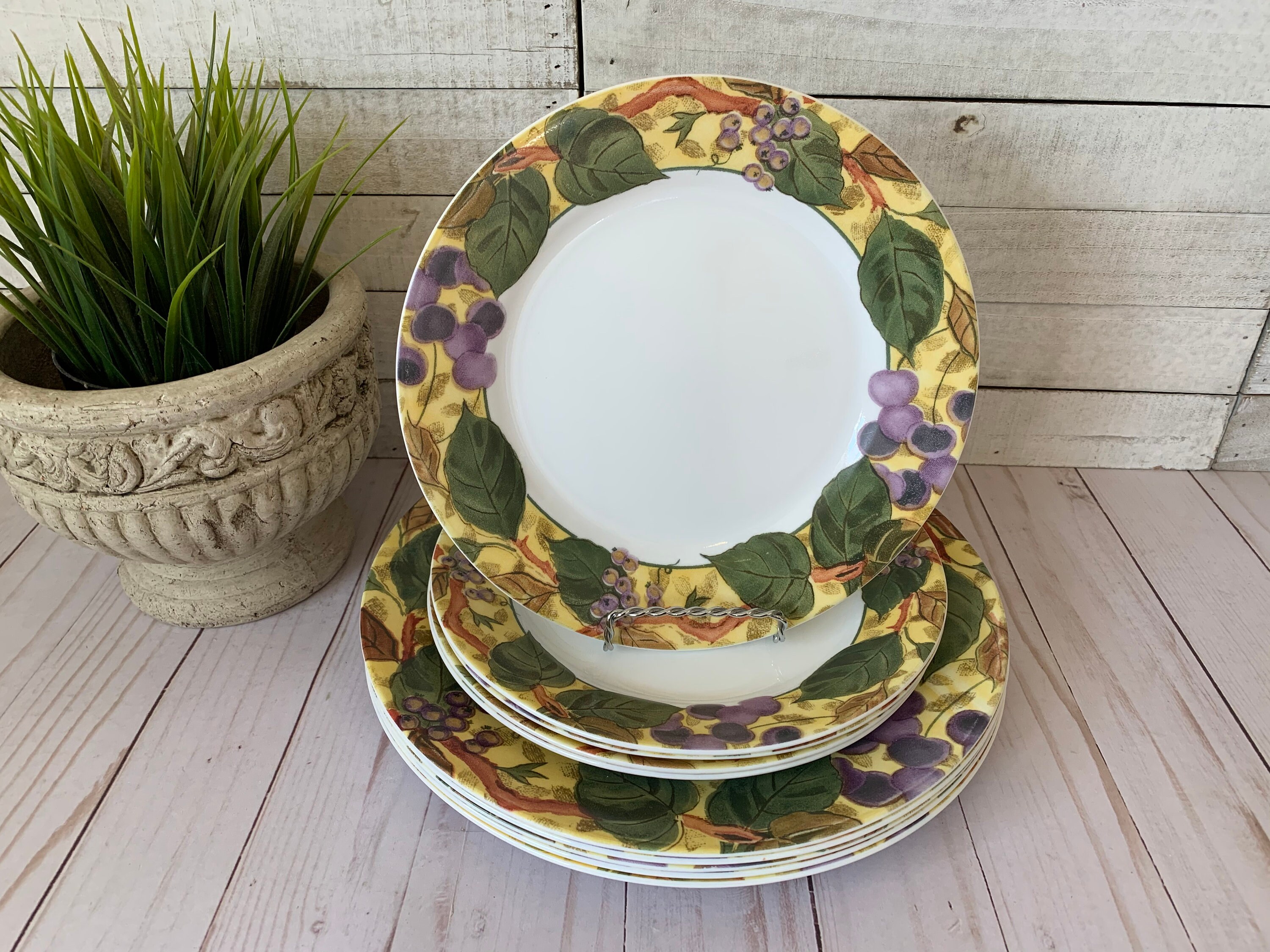 Corelle TUSCAN VINE Dinnerware Set Service For 5. Corelle By Etsy