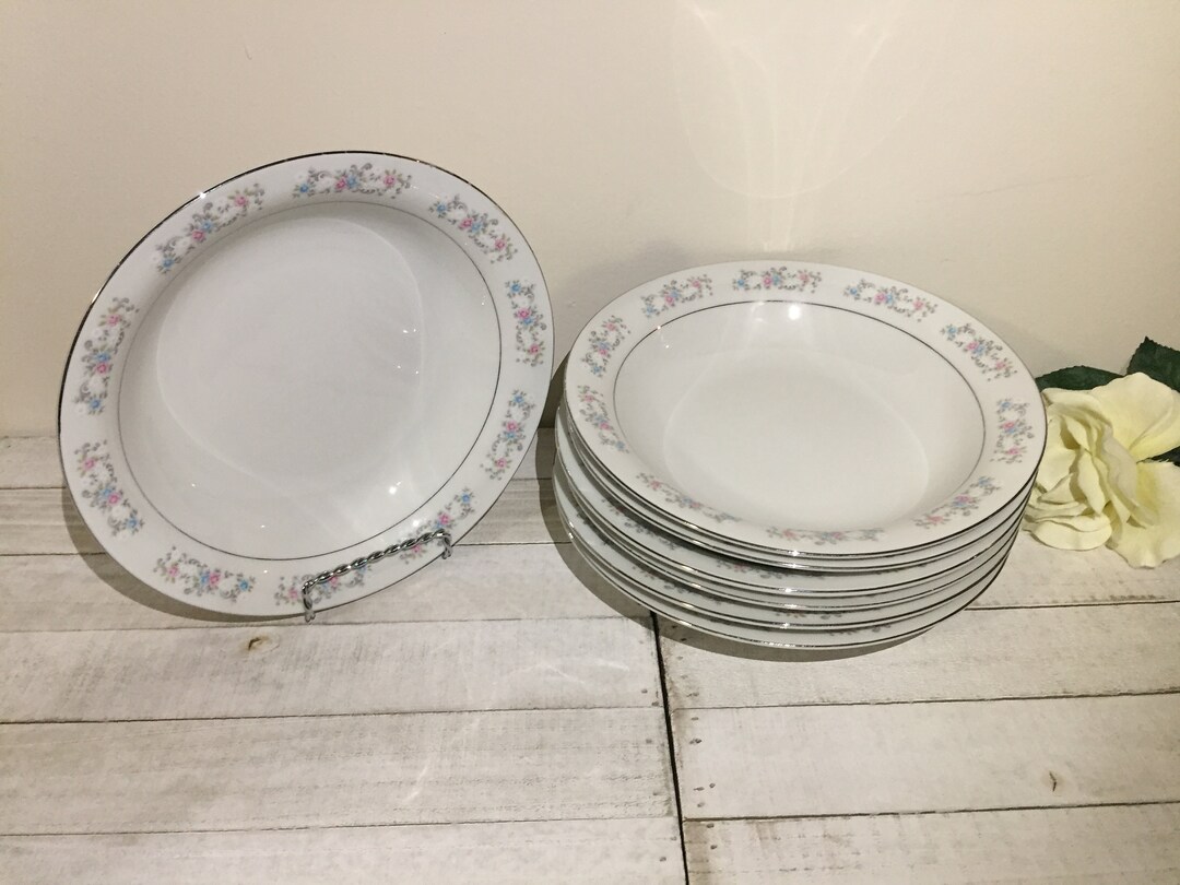 Vintage Rapture by Dynasty 6 Piece Fine China Dinnerware Set. Etsy