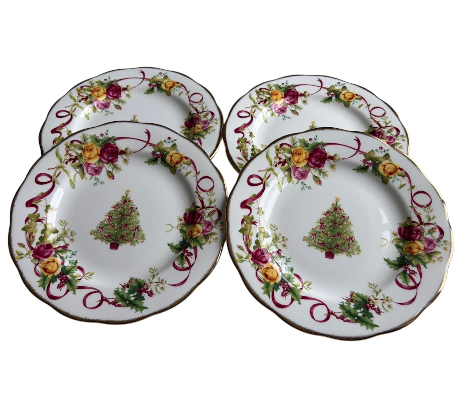Set of 8 Old Country Rose Serving China - Etsy