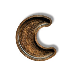 Crescent Moon Catchall, Trinket Dish, Altar Decor | Handcrafted in America