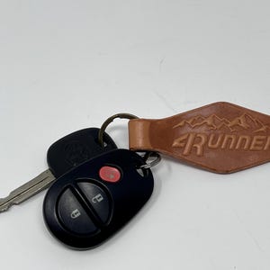Toyota 4 Runner Leather Keytag