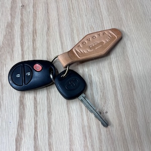 Toyota 4 Runner Leather Keytag