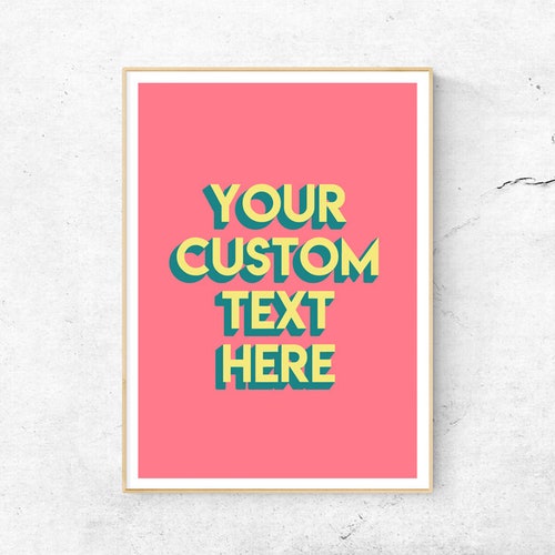 Custom Photo Unframed Poster Personalized Photo Poster Etsy