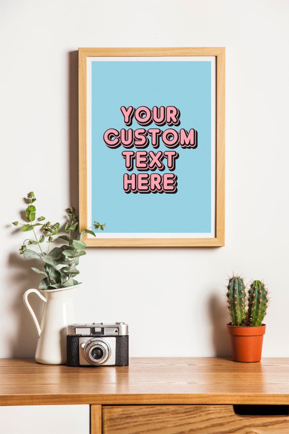 Custom Wall Art Custom Quote Print Wall Decor Personalized Etsy
