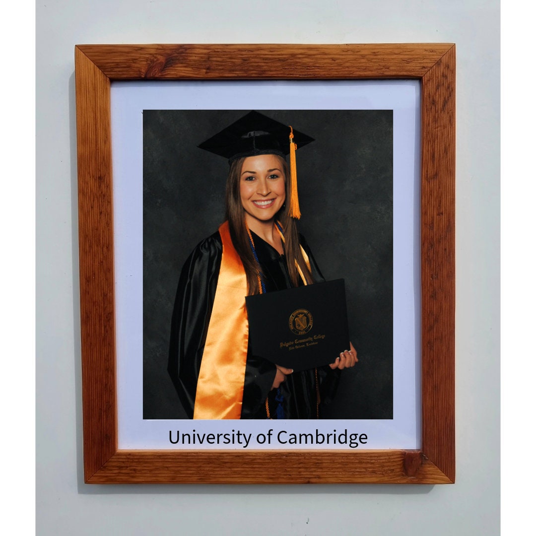 Handmade Graduation Frames Made From Reclaimed Timber for Certificates ...