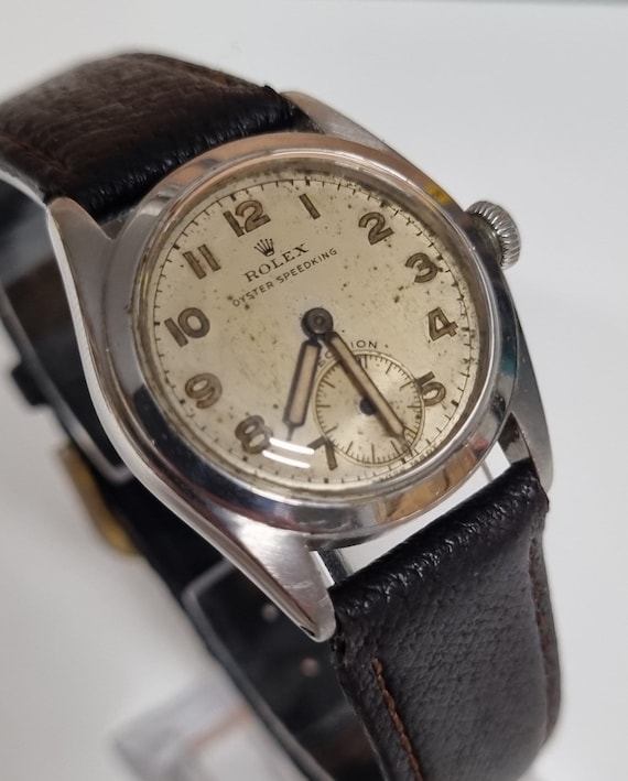 Rolex Oyster Speedking Precision 5056, 1940's, Original Dial Rolex Oyster Speedking Precision 5056, 1940's, Original Dial