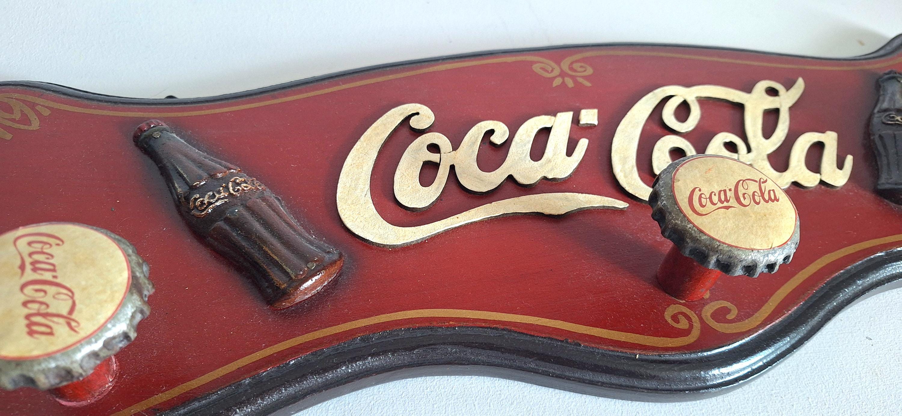 Coca-cola Wooden Wall Hook/wall Decoration - Etsy