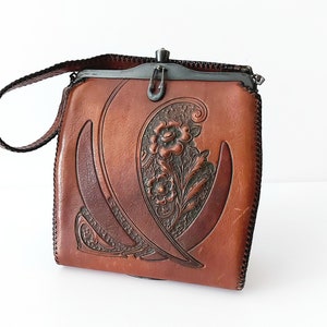 Meeker made leather purse sale