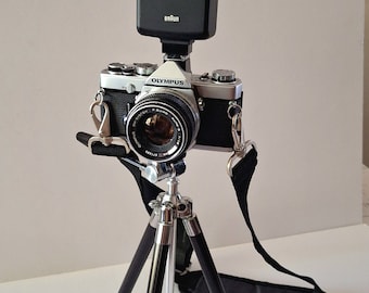 Olympus OM1 MD 35mm Film Camera With Zuiko 50mm F/1.8 Prime
