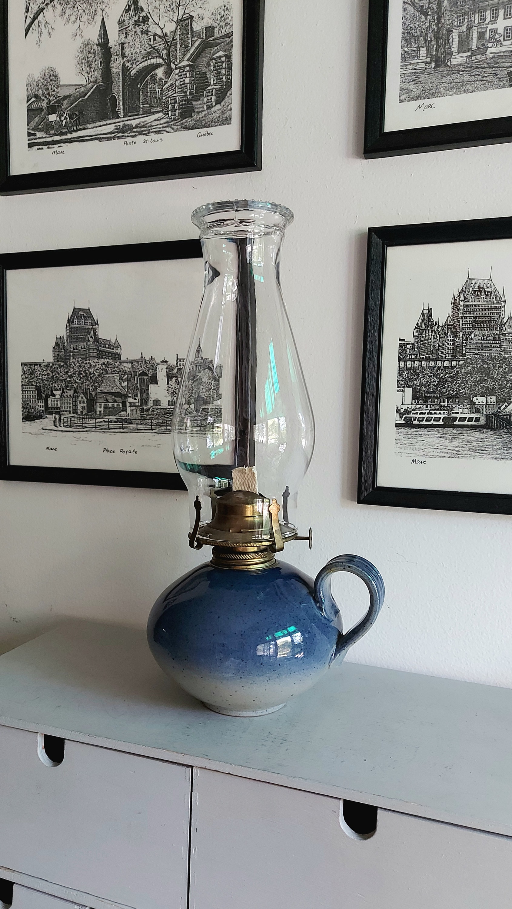Ceramic oil lamps deals