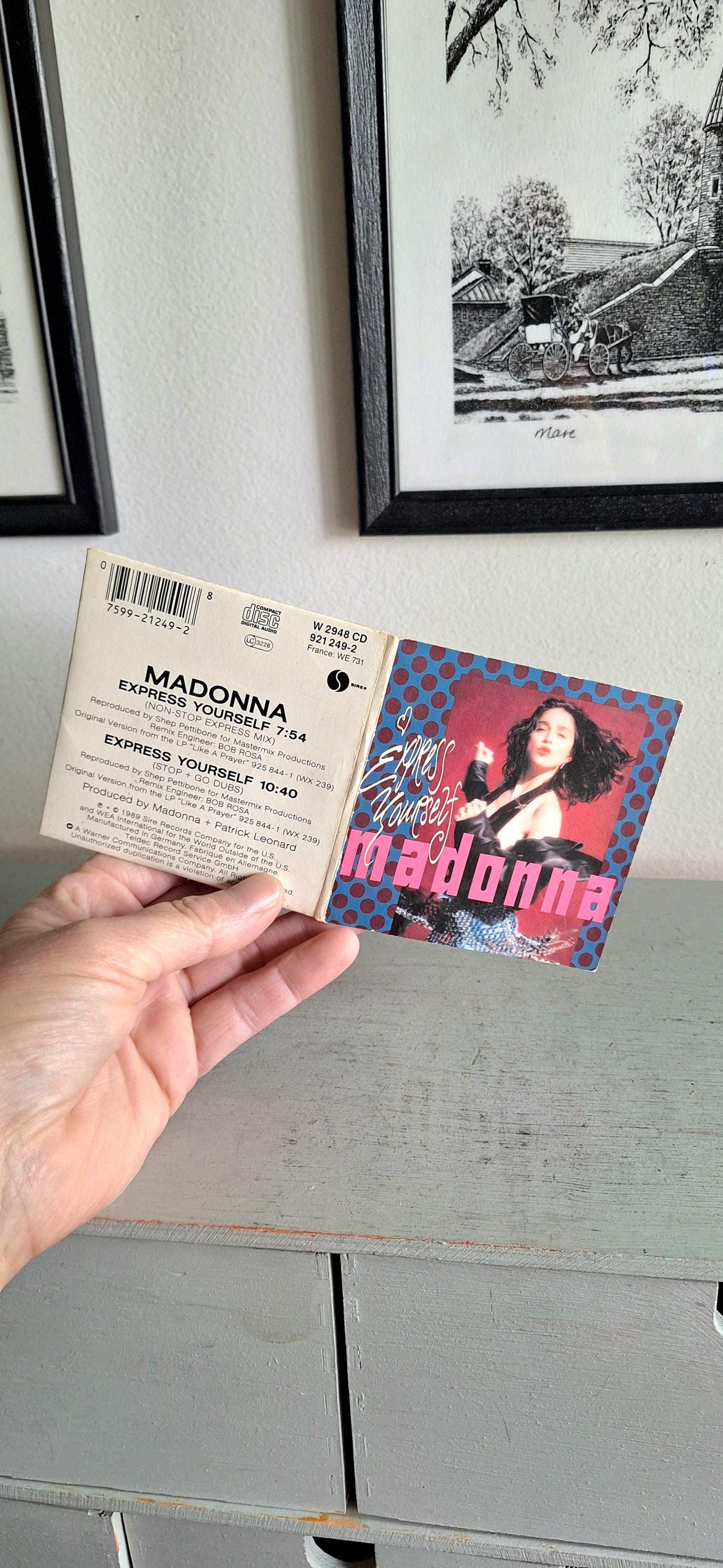 Mini CD Madonna Express Yourself 1989 - Etsy