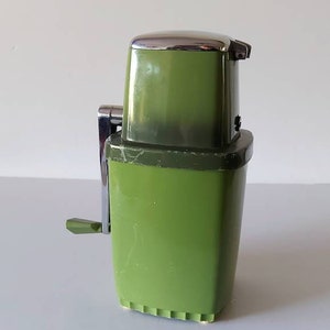 Retro Barware Retro Manual Ice Machine 50's, Chic Deco, Nd Utility Shovel  Included Ice Crusher, Crushed Ice Machine 