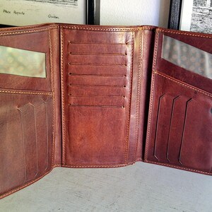 Vintage Italian leather wallet
