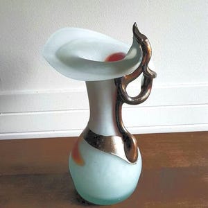 Signed Mady Vintage Romanian Art Glass