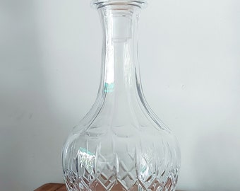 Carafe décanteur en cristal 24% plomb