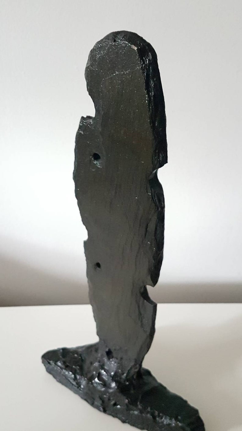 Slate stone sculpture