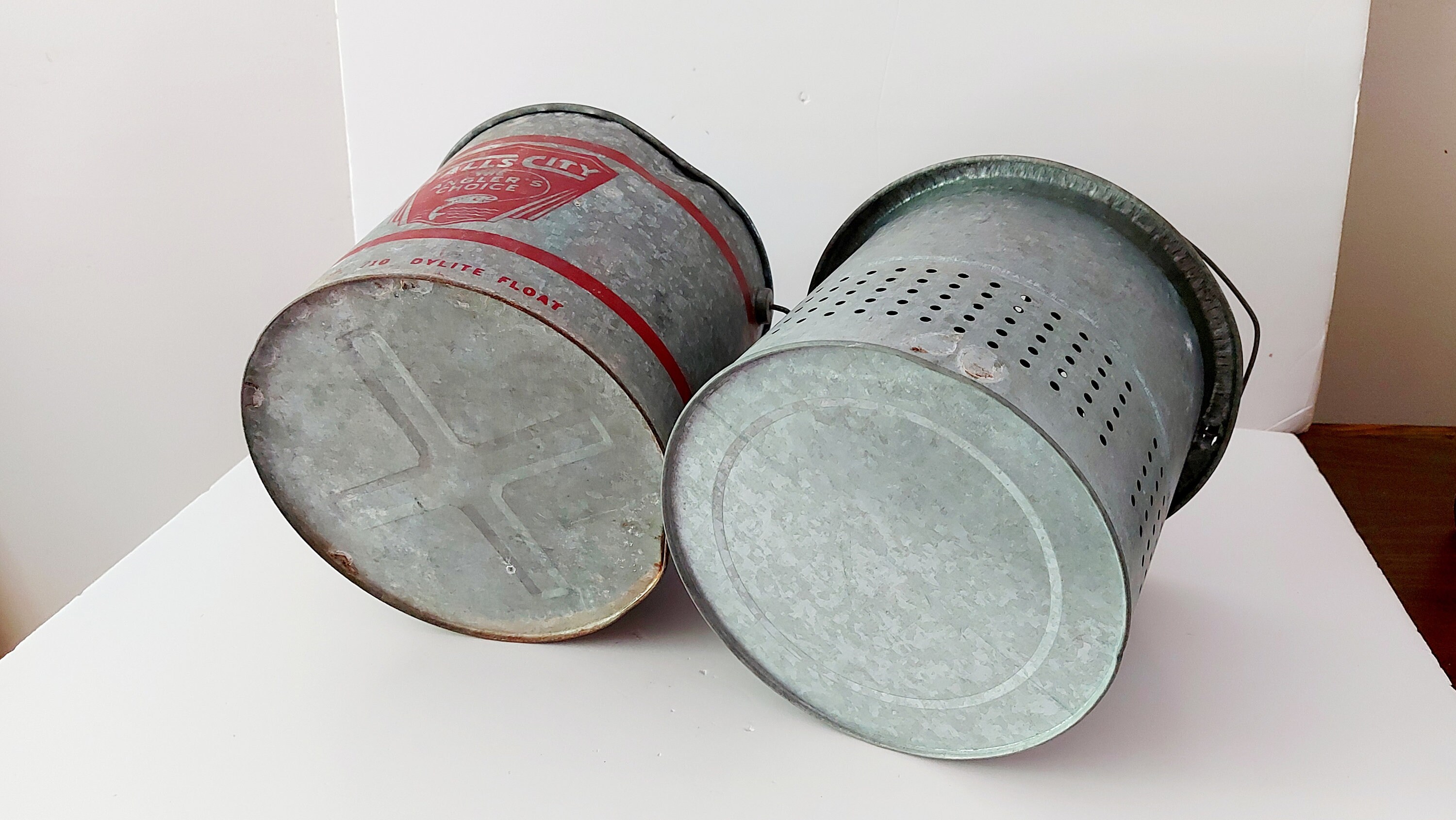 SIGG seau 14 lit. vintage en aluminium (Gebraucht) in Hauteville für