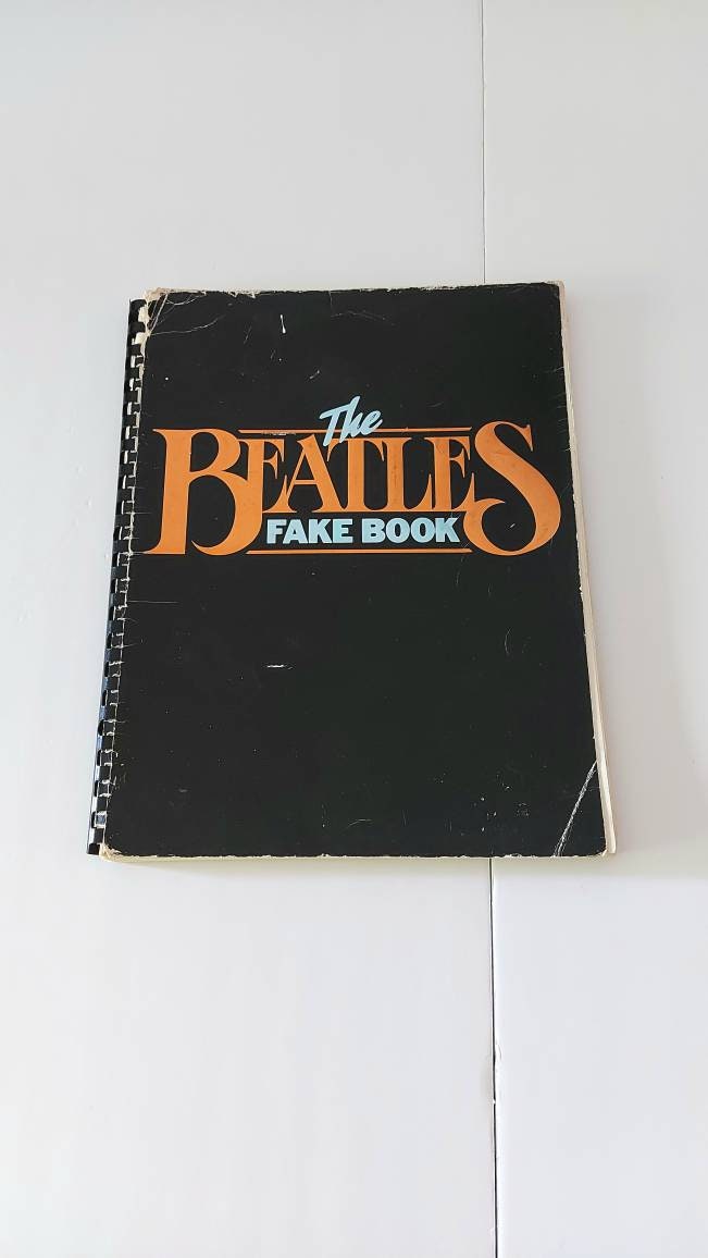 Beatles Music Book - Etsy Canada