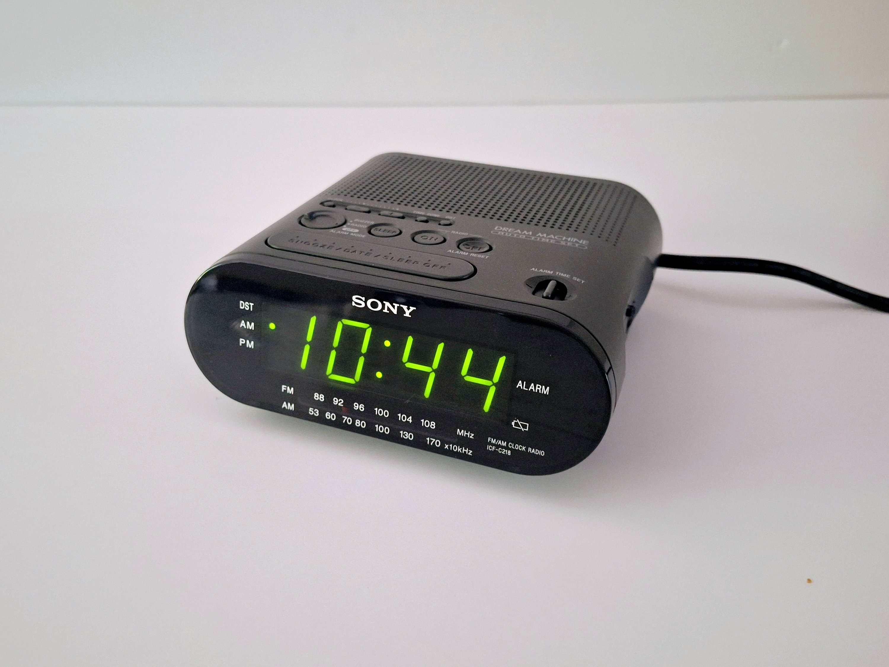 Alarm Clock Radio Radio Despertador Digital Sony Sony Dream