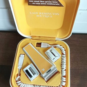 Vintage Lady Remington Electric Shaver