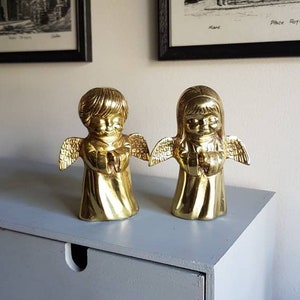 Vintage Brass Cherubs