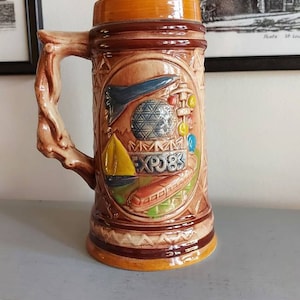 Expos Vancouver 1986 Collectible Beer Mug
