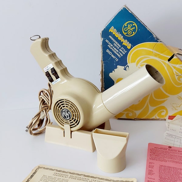 Vintage General Electric Hair Dryer