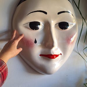 Giant Pierrot Wall Decoration